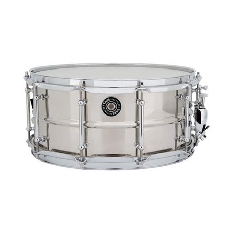 TANDESA LLC Taye TST061465 14 x 6.5 in. MetalWorks Stainless Steel Snare Drum TST061465